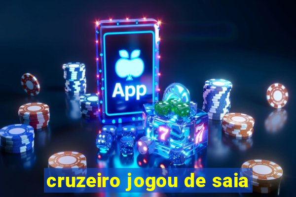 cruzeiro jogou de saia